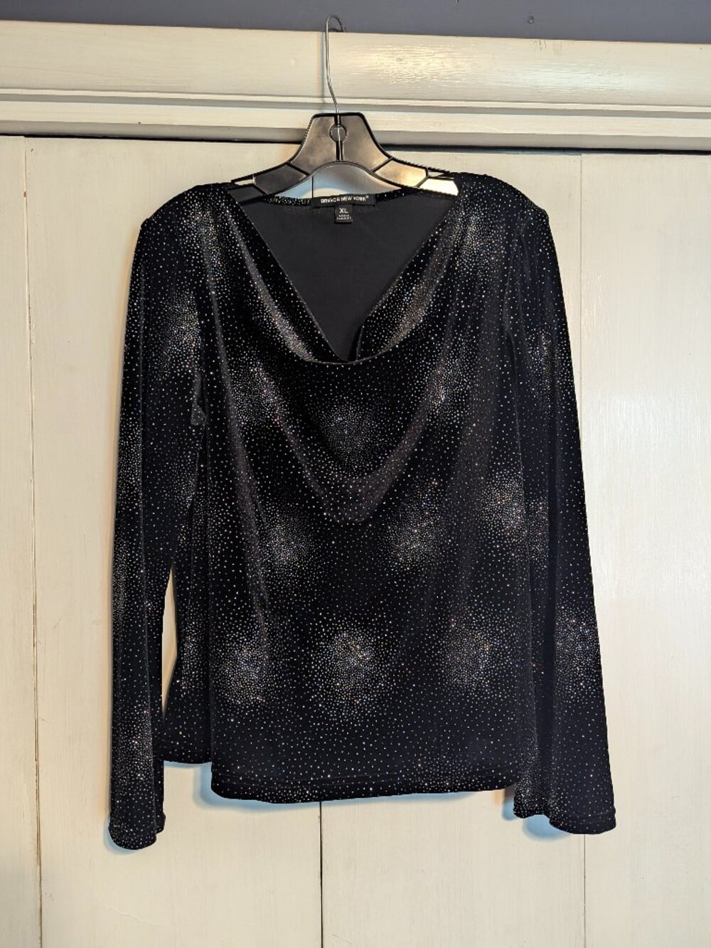 Briggs New York, Black and Silver Long Sleeved